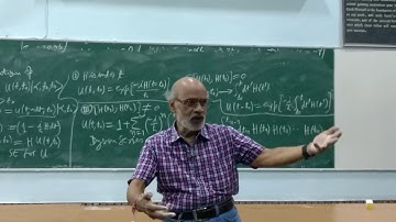 Quantum Mechanics Lecture - 19 Part - 1/2 at DU by Daya Shankar Kulshreshtha