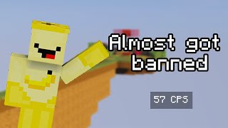 How I Almost Got Banned Reducing On Hypixel