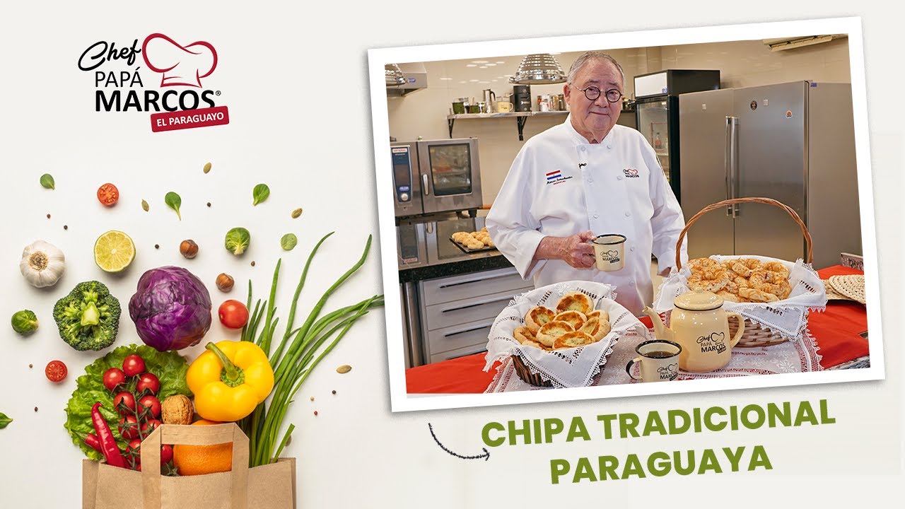CHIPA TRADICIONAL PARAGUAYA DE CHEF PAPÁ MARCOS.