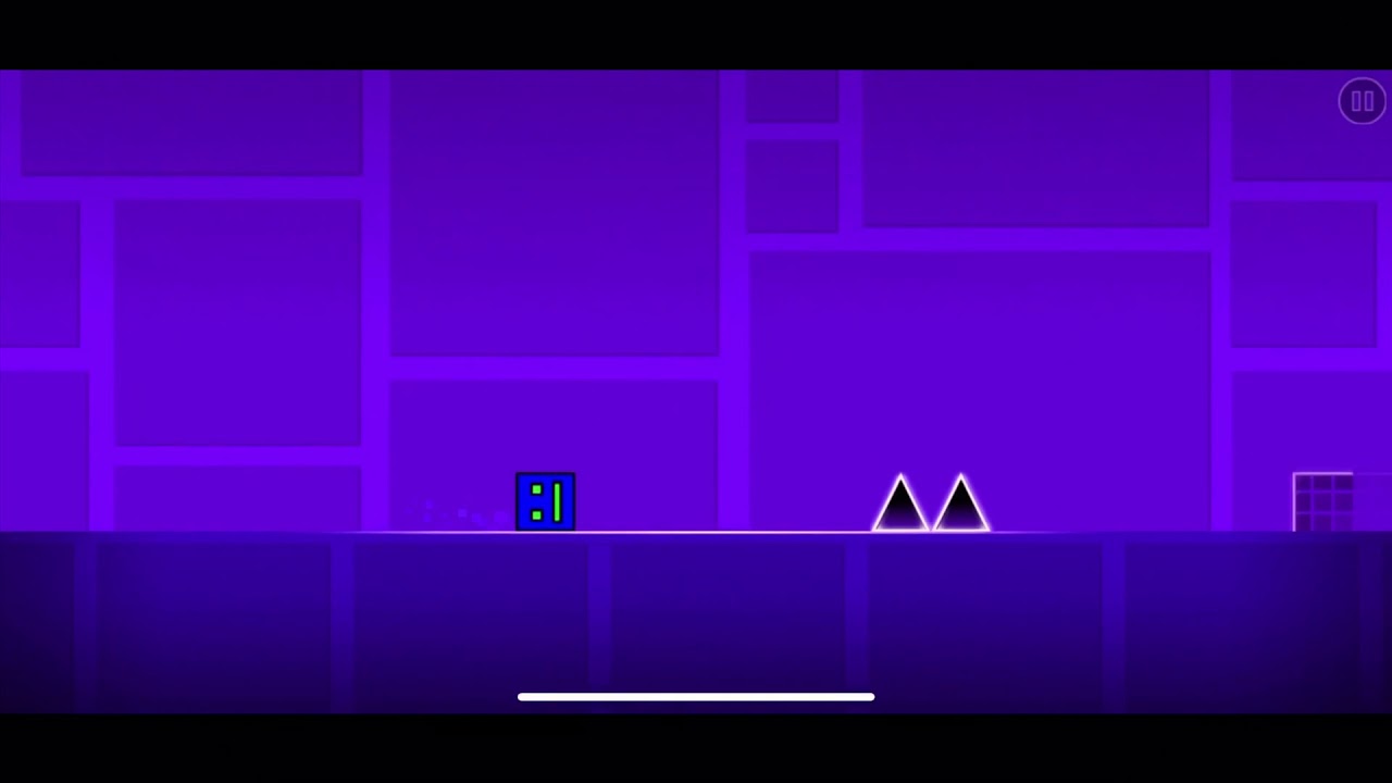 Geometry dash level 1 - YouTube