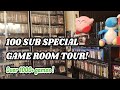 100 SUBSCRIBER SPECIAL! Small Game Room Tour 2020