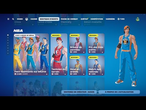 Boutique Fortnite Daujourdhui 