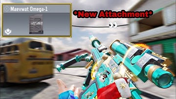 New Maevwat Omega-1 Attachment Explained | Call of Duty Mobile #codm