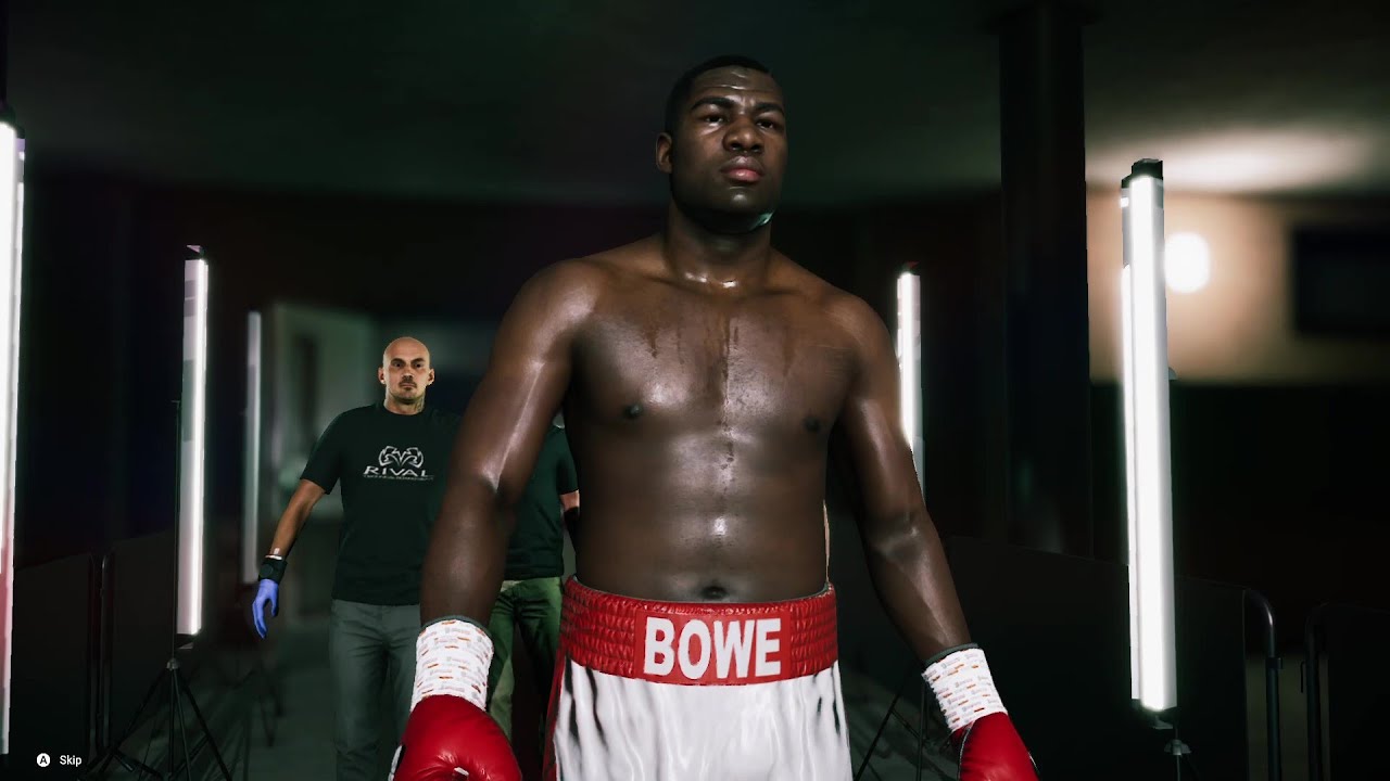 UNDISPUTED BOXING "NEW BOXER ADDED" RIDDICK BOWE VS TOMMY GUN