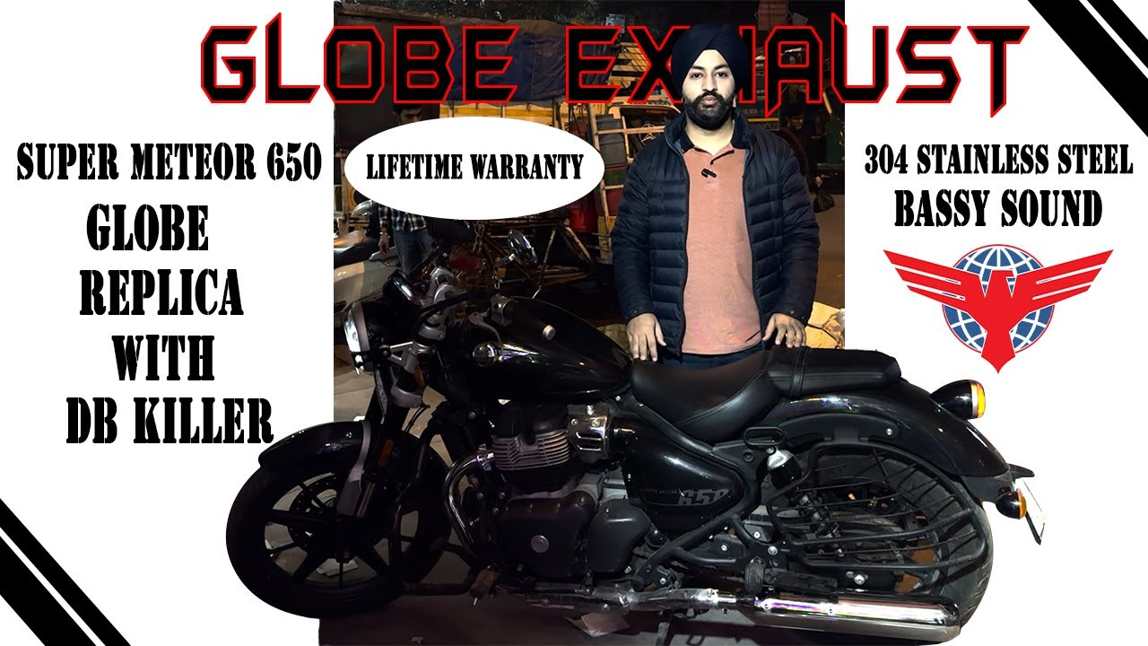 Реплики выхлопных систем для Super Meteor 650 | Db Killer || Нержавеющая сталь || Выхлопная систе...