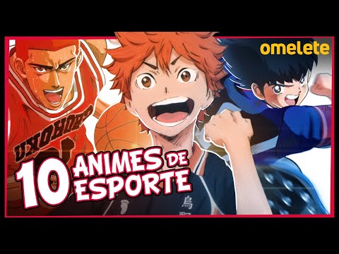 ANIMES INCRÍVEIS de ESPORTE pra VER AGORA! 