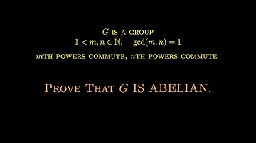 Problems and Solutions, Group Theory, Basics, Problem 1