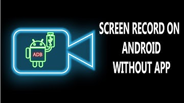 Screen record  on your android phone without APP [No root]