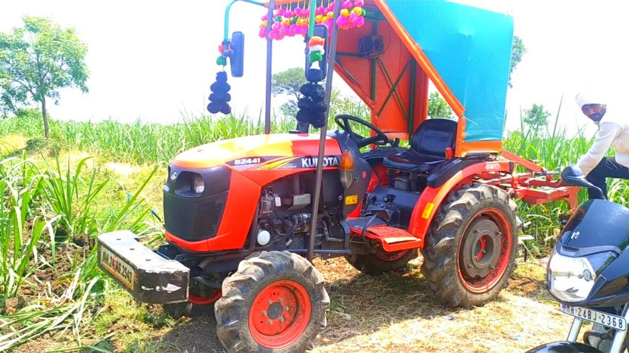 Kubota B2441 Tractor with roof | Kubota a2111n tractor price in India ||  Kubota mini tractor