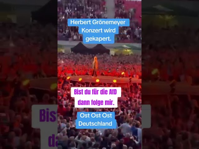 Nur die AfD 💙💙💙 – Ost, Ost, Ostdeutschland! Herbert Grönemeyer Ost Ost Ost Deutschland
