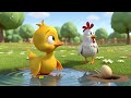 Chicken Lost the Eggs 🐔🥚 | Funny Farm Song for Kids, Nursery Rhymes & Egg Rescue Adventure