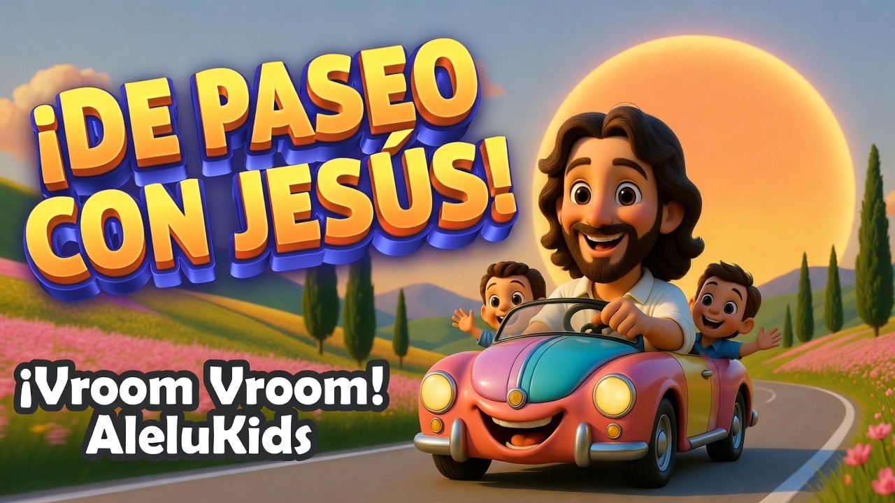 De Paseo con Jesús: Una Aventura Sobre Ruedas  (Canción para Niños) ALELUKIDS.
