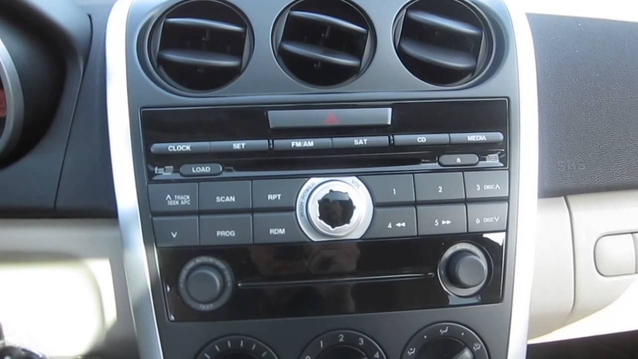 2007 Mazda Cx 7 White Stock 14000t Interior Youtube