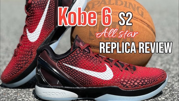 Perfect Kobe Reps! Kobe 6 Protro All Star S2 Best Replica Review Unboxing.  Tikick Quality! - Youtube