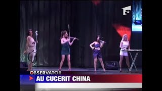 Alexandra Violin & Amadeus au cucerit China | Observator TV (2010)