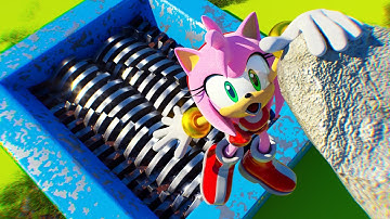 SHREDDING HANGING AMY "SONIC CHARACTERS"🏃‍♀️🤘  - SIMSOFT PLANET