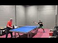 Table Tennis: Backhand to Forehand Training with movement