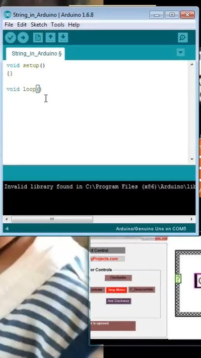 How to use String in Arduino - YouTube