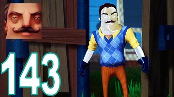 Hello Neighbor - My New Neighbor Chameleon Act 2 Door in the Fence Gameplay Walkthrough Part 143