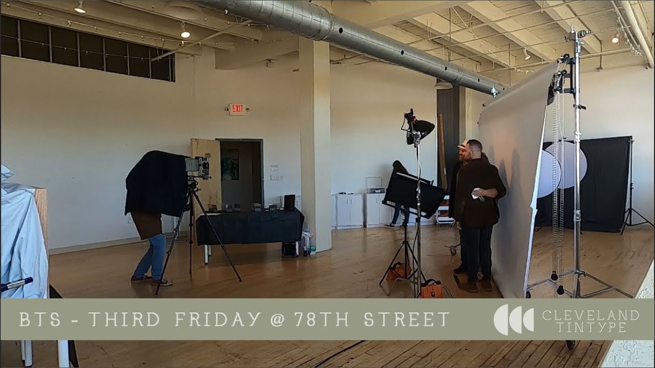 Making Tintypes at 78th Street Studio - Behind the Scenes Timelapse