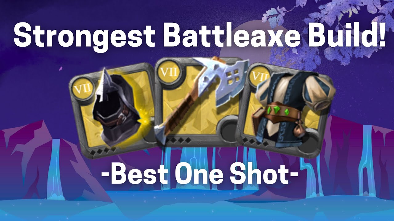 This Battleaxe Build One-Shots Everything in the Mists | Best Mist Weapons In Albion Online