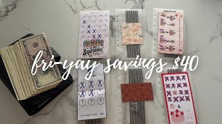 FRI-YAY SAVING CHALLENGES $40 