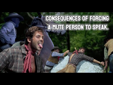 Consequences of forcing a mute person to speak. #classicmovies #stopbully