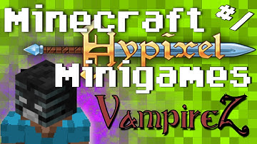 Minecraft Hypixel Minigames - Episode 1: VampireZ