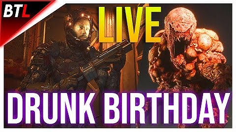 🔴LIVE - 🍺 DRUNK BIRTHDAY LIVESTREAM 🎉🍰 Callisto Protocol Finale MAXIMUM DIFF | Part 4 Walkthrough