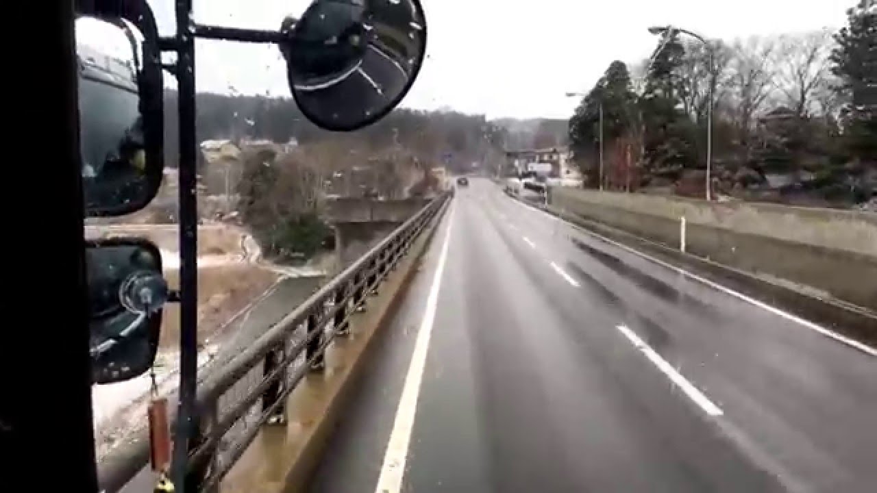 【走行動画】いすゞ ギガ 車窓 1996年式 CXZ81 10PE1型 V10エンジン