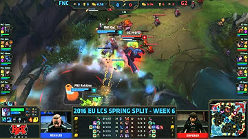 FNC vs G2 Outplay