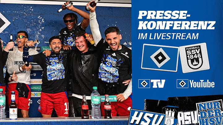 RE-LIVE: DIE AUFSTIEGS-PRESSEKONFERENZ I Bierdusche für Merlin Polzin I HSV vs. SSV Ulm 1846