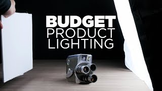 $50 Product Lighting Setup