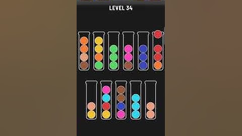 Ball Sort Puzzle Level-34 Walkthrough #Funbraingames || SGA