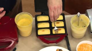 CooksEssentials 6 Individual Loaf & Cake Maker with Kerstin Lindquist
