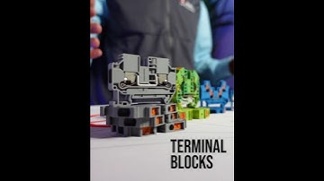 Push-X | Invention & Advancement of the Terminal Block | Phoenix Contact #Tech #Shorts