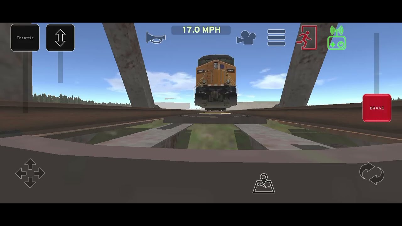 Train run over camera - YouTube