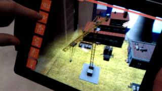 Crane Operating Procedures Vuforia app - GDC 2013 screenshot 3
