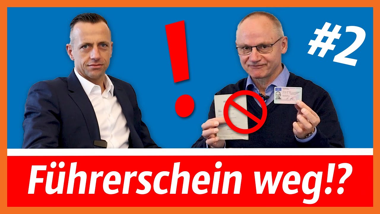 Fahrerlaubnis/Führerschein entzogen? So kannst du dich wehren! | mit Anwalt Christian Fuhrmann