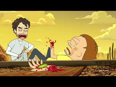 Morty loses his hand - Rick and Morty