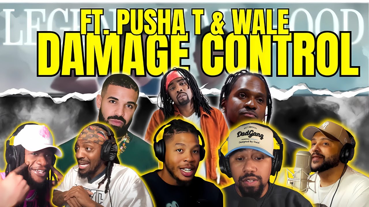 Wale & Pusha T Just Snapped on BirdMan and Drake | Damage Control | Best Reactions Mashup