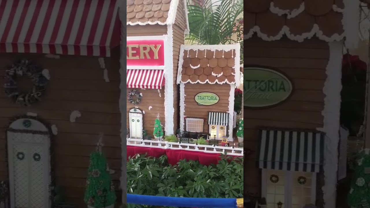 Disney Gingerbread houses 