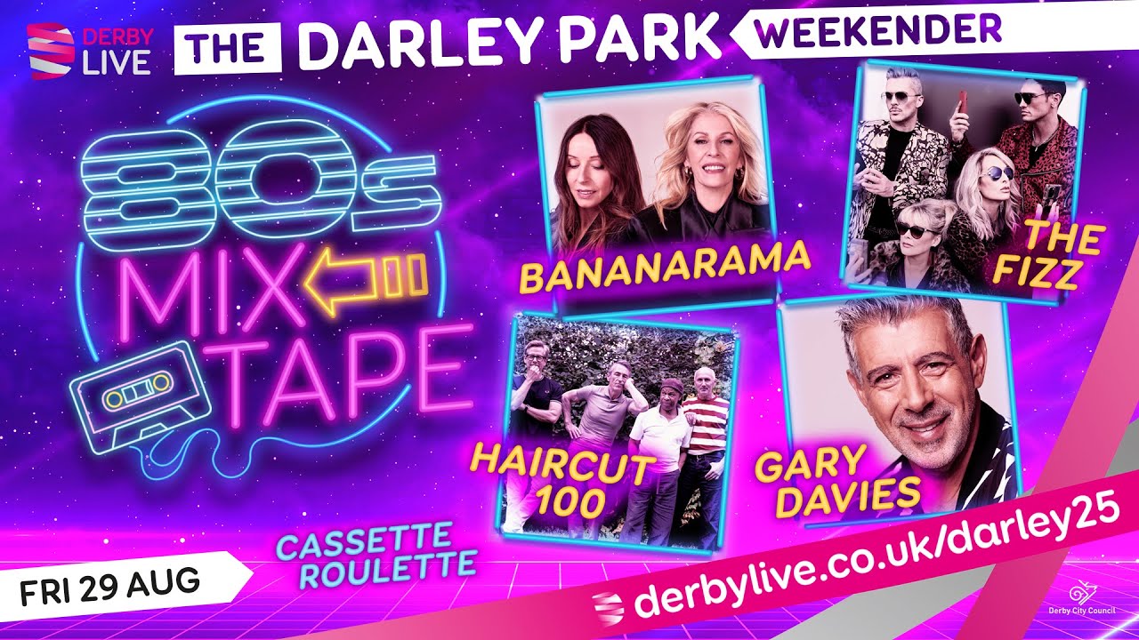 80s Mix Tape Fri 29 Aug 2025 at The Darley Park Weekender