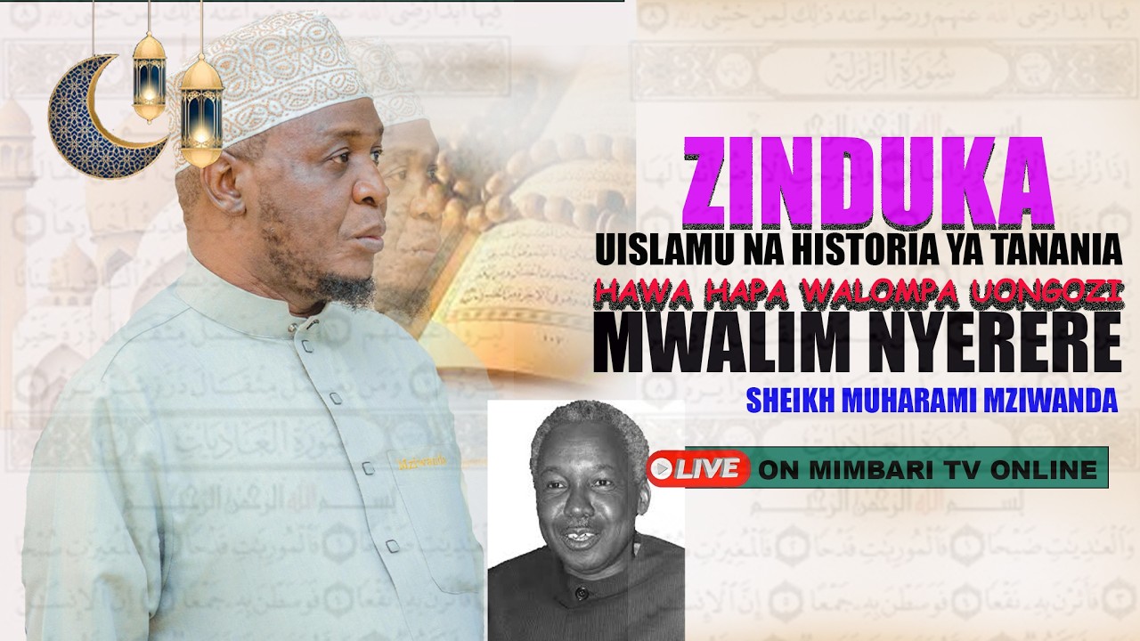 #LIVE-SISI NDIO WENYE NCHI YETU-MASHEIKH NDIO WALOMPA NCHI MW-NYERERE ZINDUKA--SHEIKH MZIWANDA