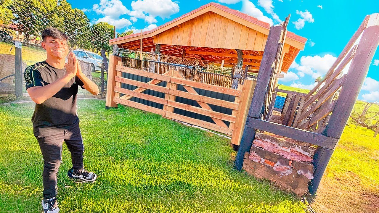 A MANGUEIRA DA FAZENDA ESTÁ PRONTA 🙏🏻 MELHOR CASEIRO