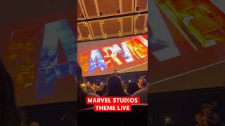 Hearing the Marvel Studios theme live just hits DIFFERENT. #avengers #marvel