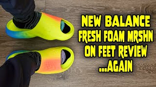 New Balance Fresh Foam MRSHN Bright Lapis On Feet Review (SUFHUPG3)