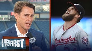 Tom Verducci on Mike Trout, Bryce Harper's slump, World Series favorite | MLB | FIRST THINGS FIRST