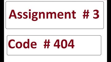 AIOU Solved Assignment No 3 Code 404 Spring 2021 | Aiou Assignment`3