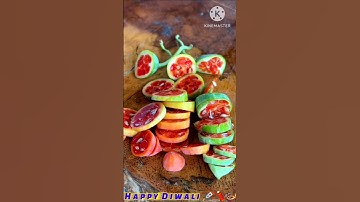 trending fruit cutting